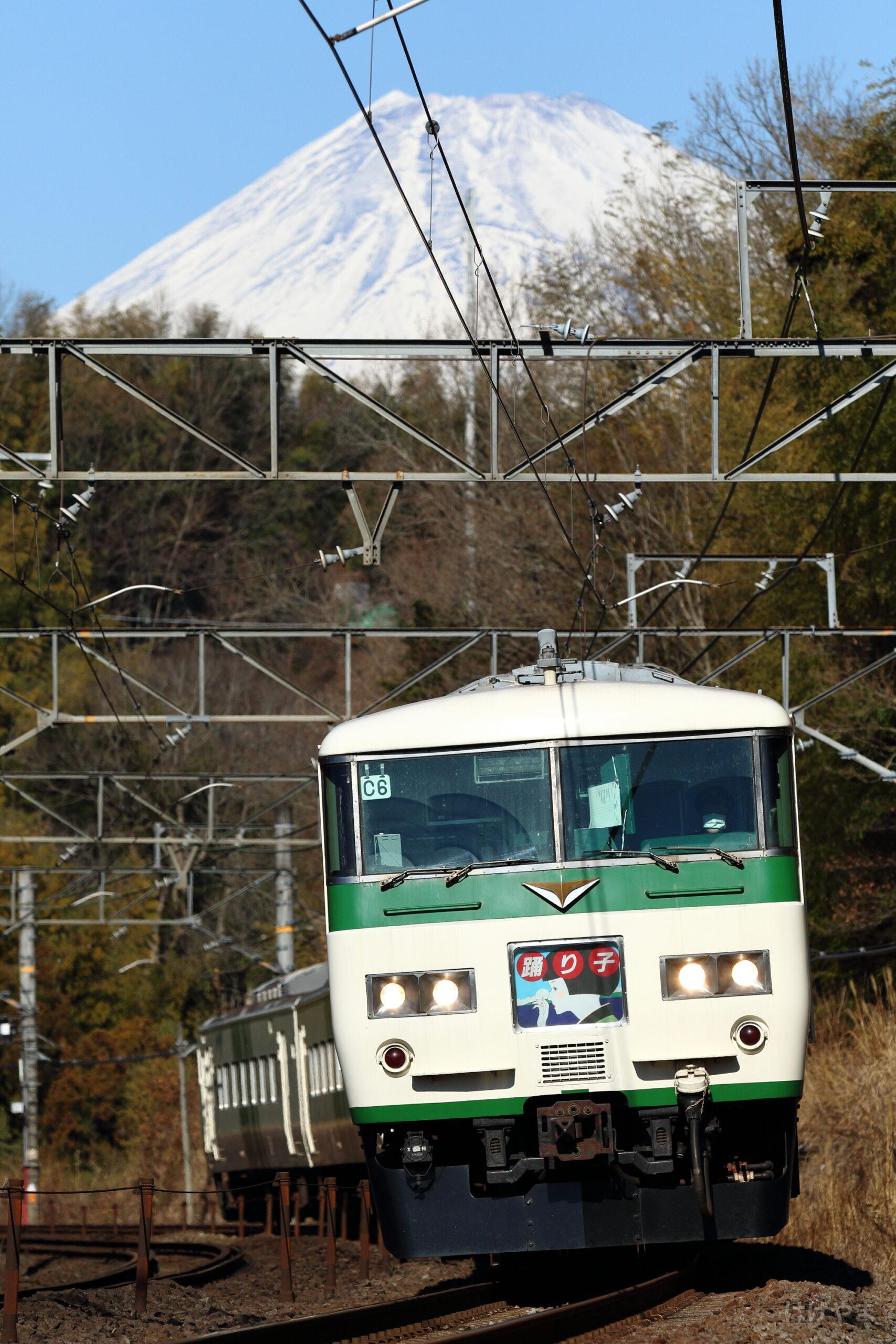 「踊り子2号」・三島~函南・竹倉踏切