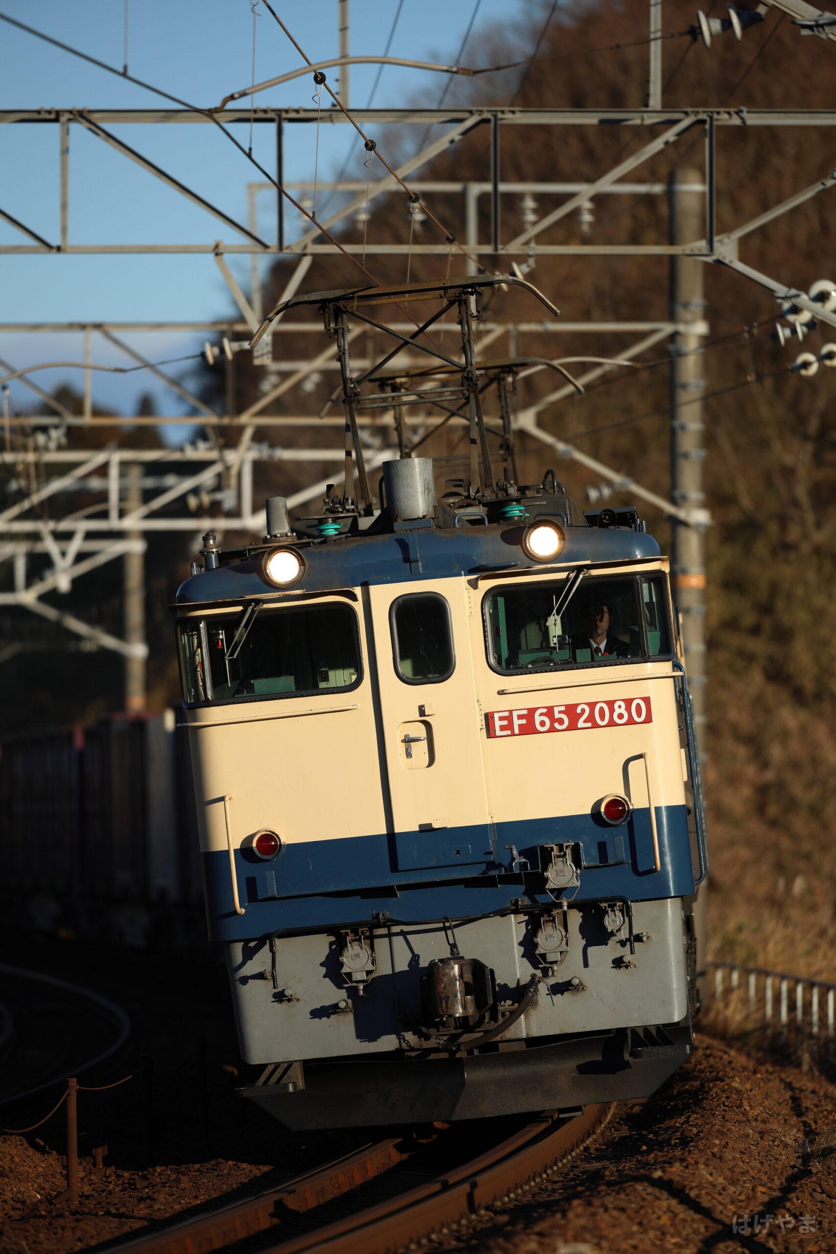 「5087レ」・金谷~菊川・EF65‐2080