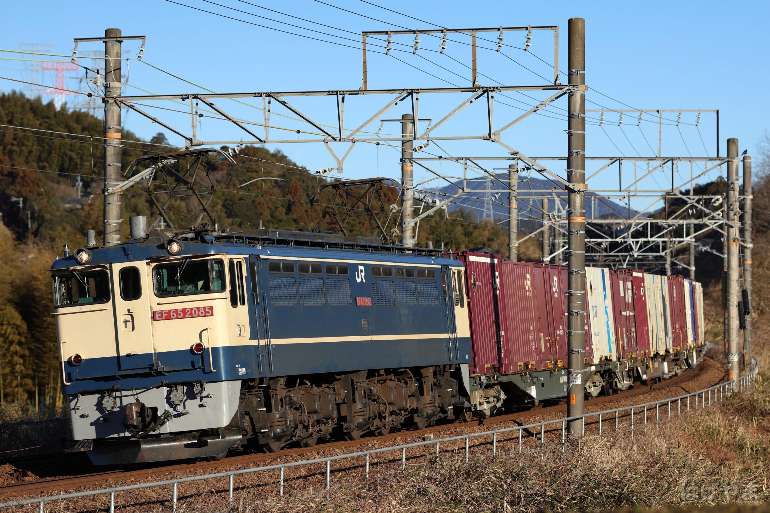 2月9日「5087レ」東峰踏切