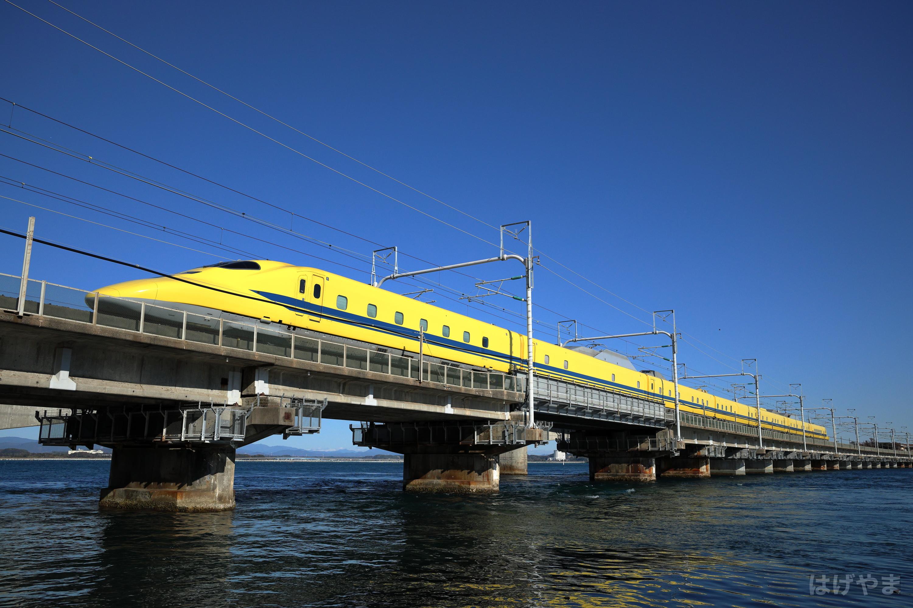12月16日「ドクターイエロー」第三浜名橋梁